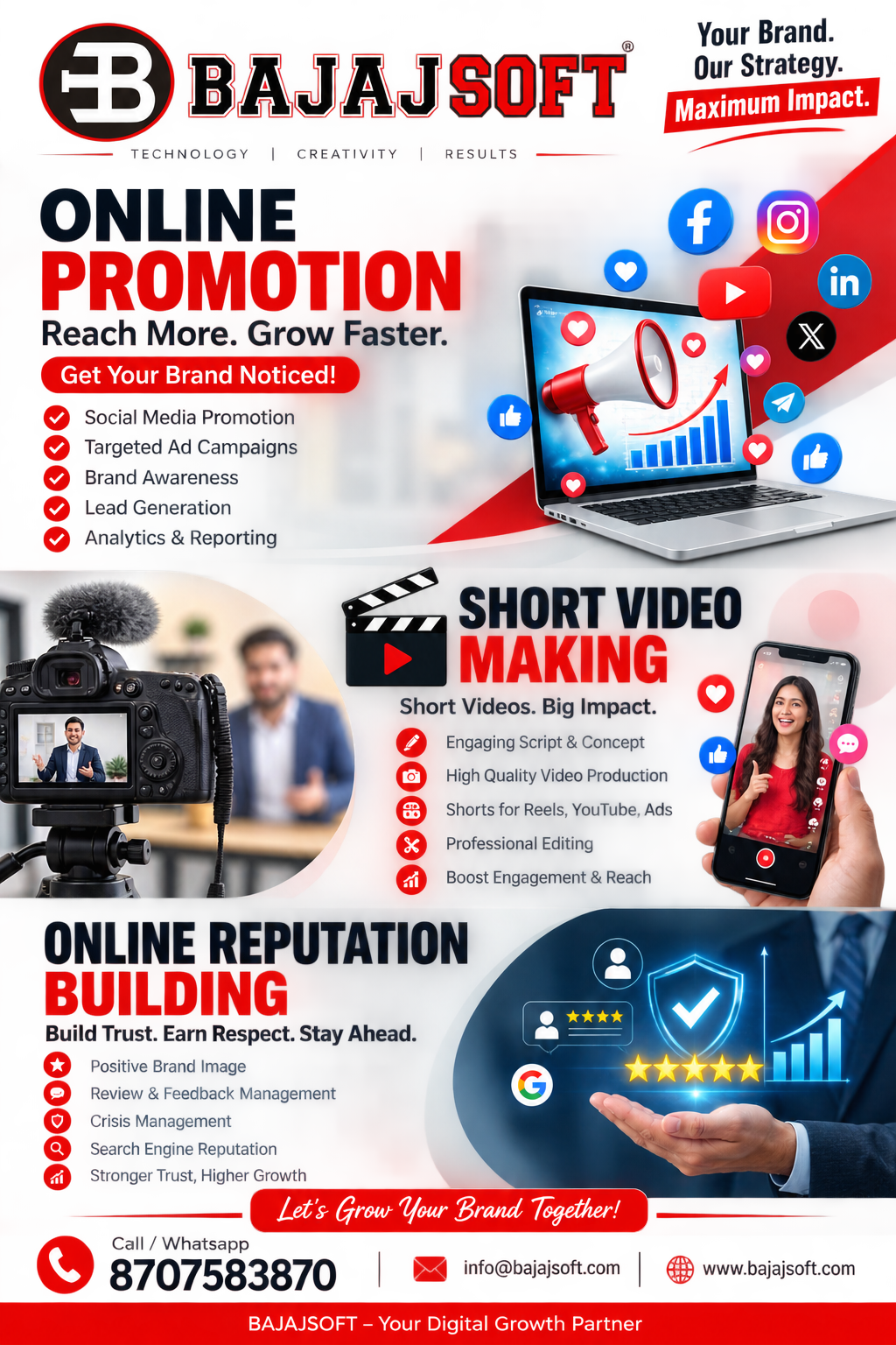 Social Media Marketing by BAJAJSOFT
